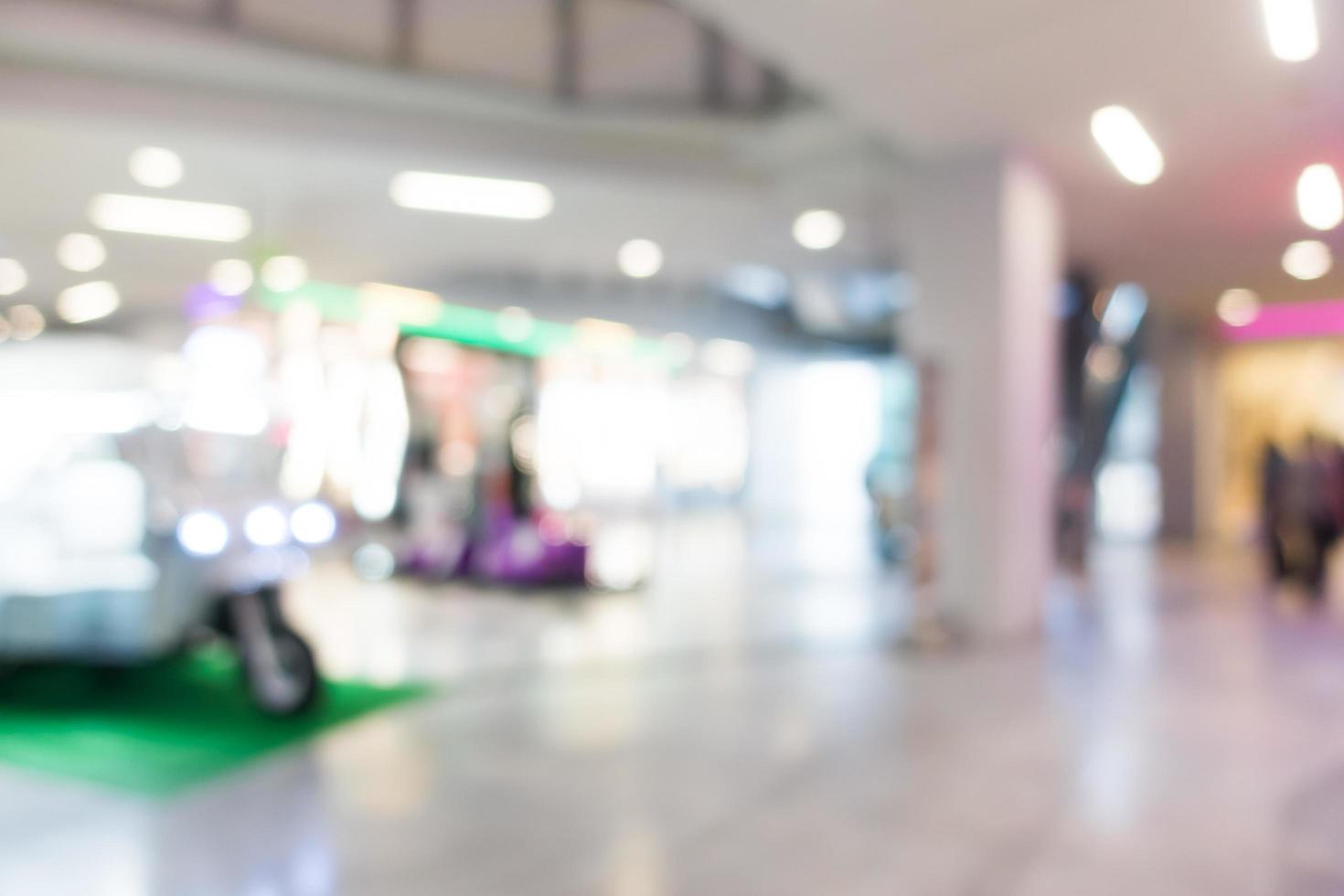 winkelcentrum en winkel interieur voor achtergrond foto