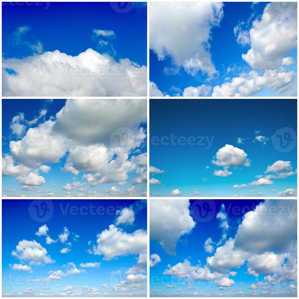 bundel van wolken foto