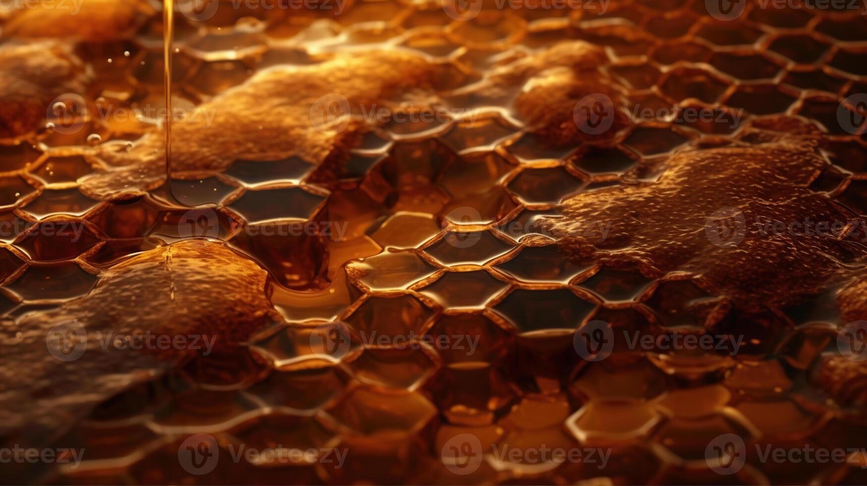 honing achtergrond, ai gegenereerd beeld foto