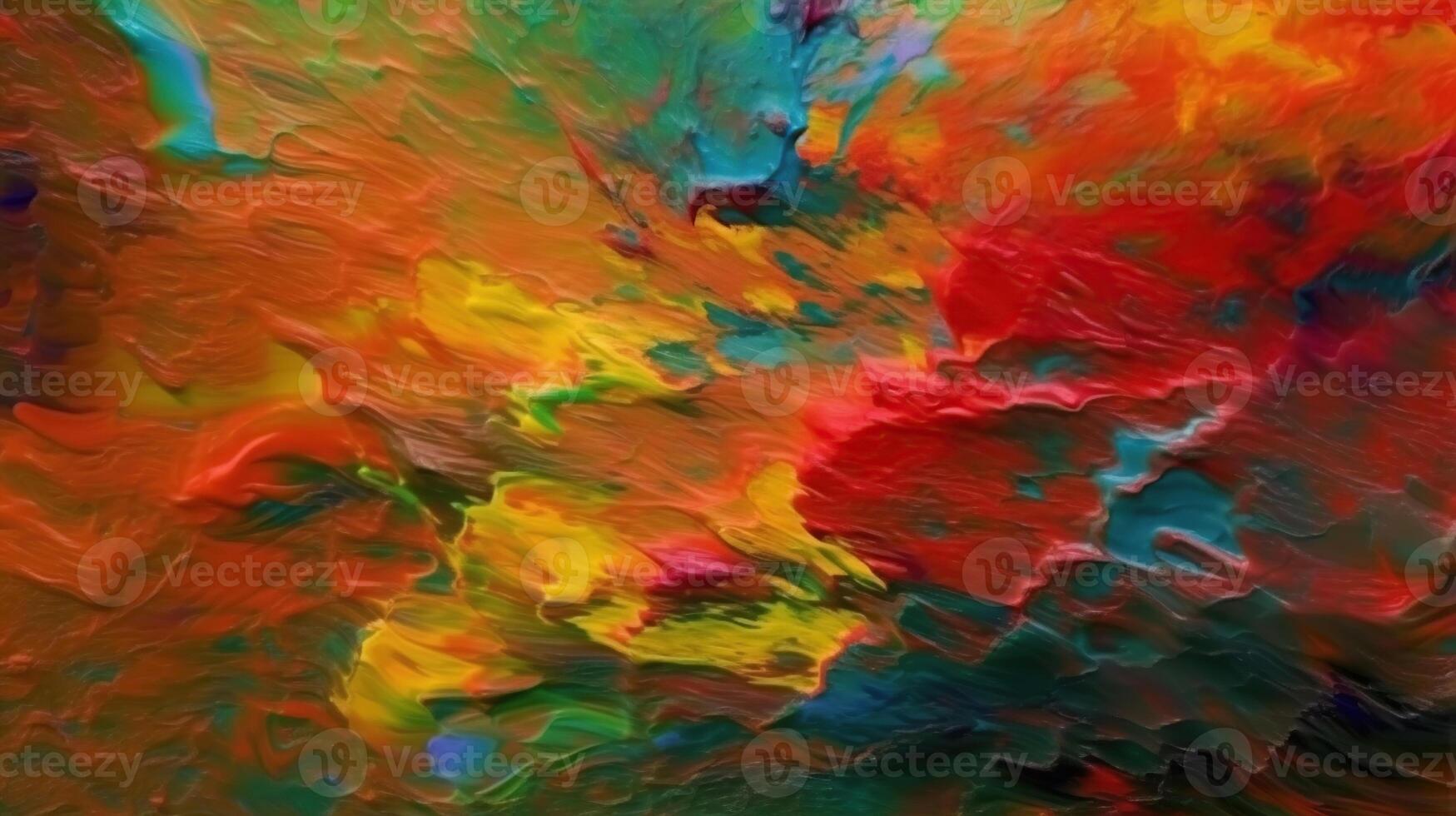 olie verf texturen net zo kleur abstract achtergrond, ai gegenereerd beeld foto