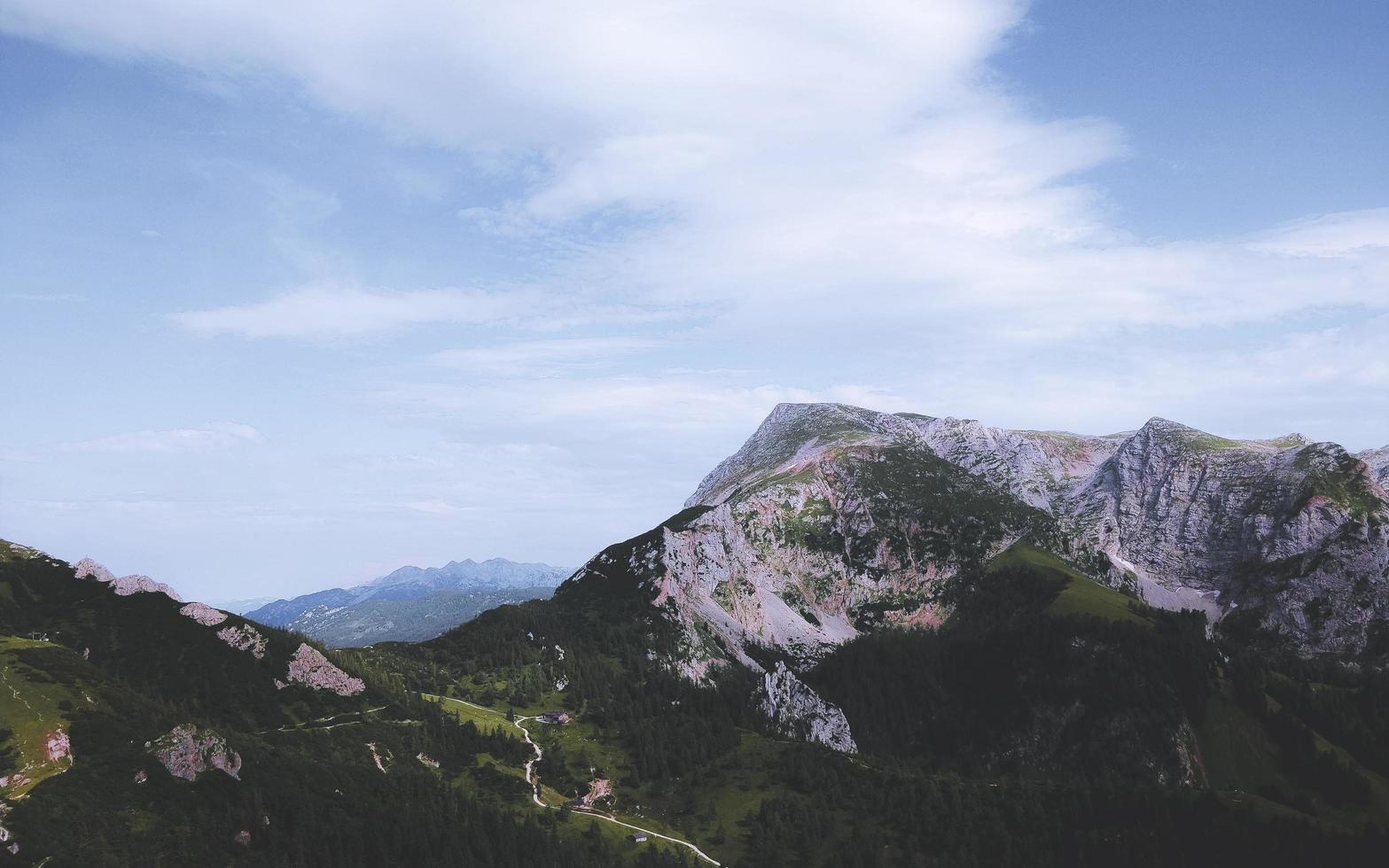 natuurlijk berglandschap foto