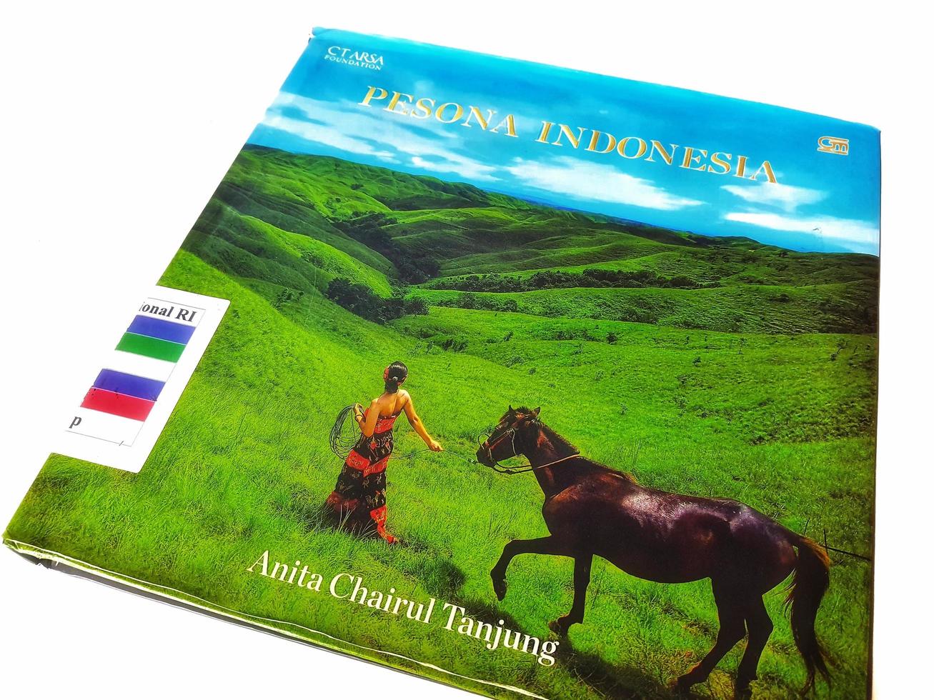 Jakarta, Indonesië Aan maart 2023. een van de boek collecties van de nationaal museum van Indonesië met de titel peso Indonesië foto