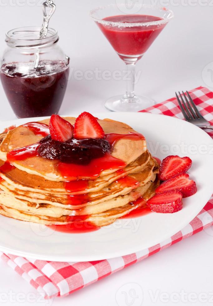 vers bessen pannekoek foto