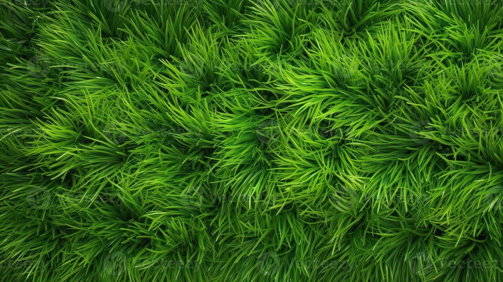 ai generatief. ai gegenereerd. concept van foto van groen gras. achtergrond patroon landbouw. kan worden gebruikt voor grafisch ontwerp. grafisch kunst