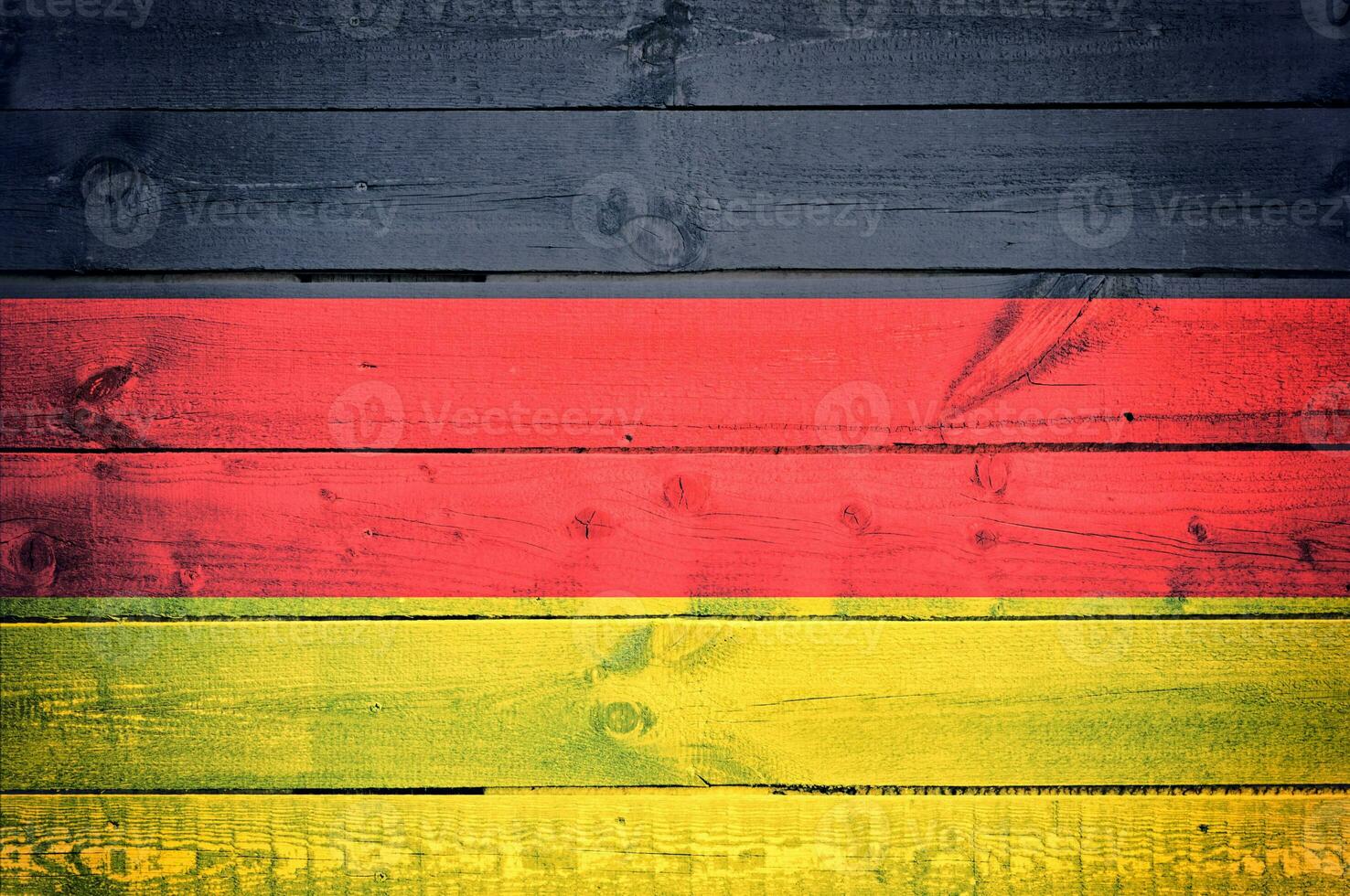 Duitse vlag Aan hout foto