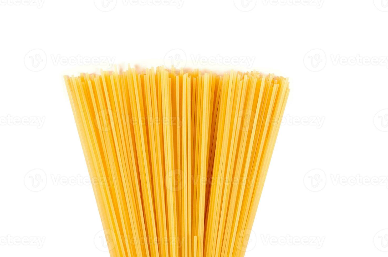 spaghetti geïsoleerd Aan wit foto