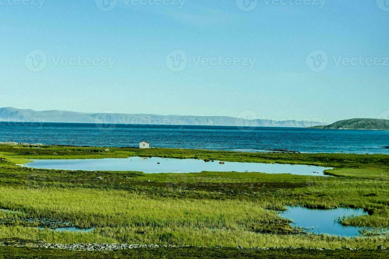 toneel- zee visie foto