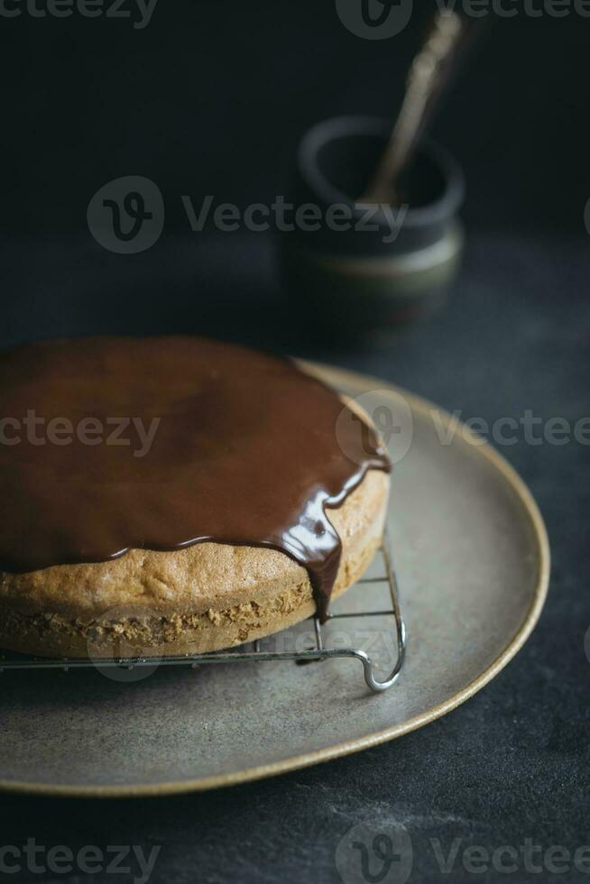 smakelijk en laag calorie toetje foto