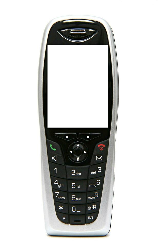 modern draadloos dect telefoon foto