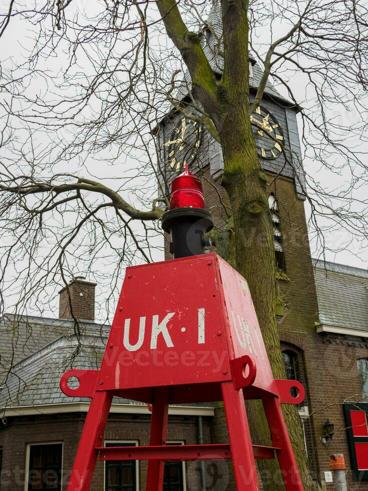 de stad van urk in de Nederland foto