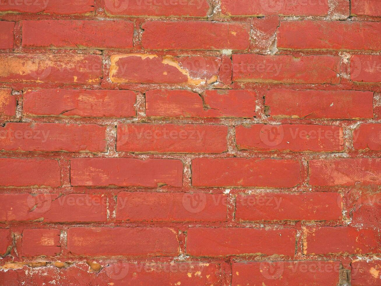 industriële stijl rode bakstenen muur achtergrond foto