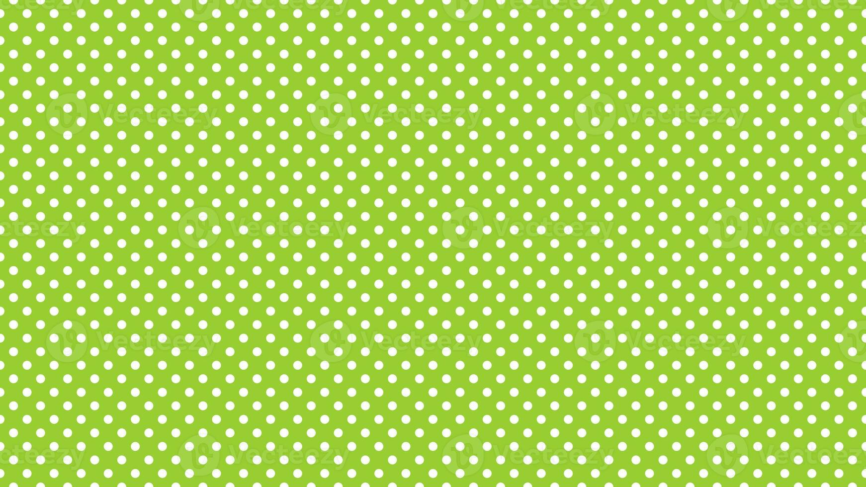 wit polka dots over- geel groen achtergrond foto