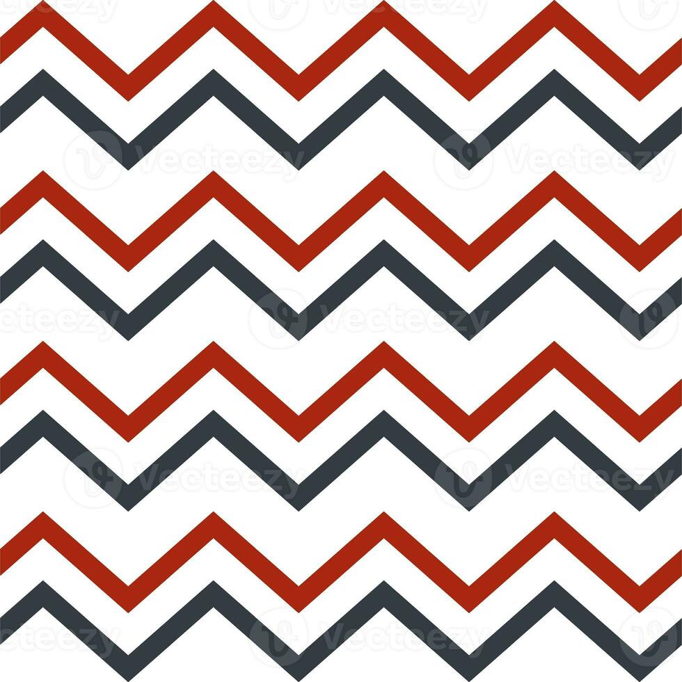 chevron naadloos patroon, rood, zwart en wit kan worden gebruikt in de ontwerp van mode kleren. beddengoed reeksen, gordijnen, tafelkleden, notitieboekjes, geschenk omhulsel papier foto