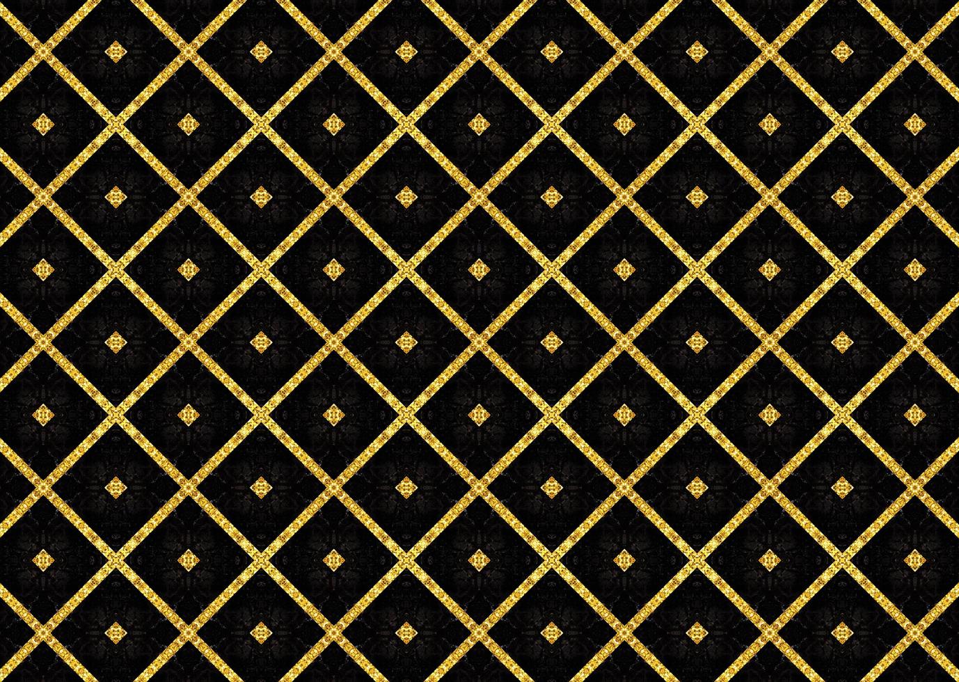 abstract naadloos patroon van zwarte en gouden kleur foto