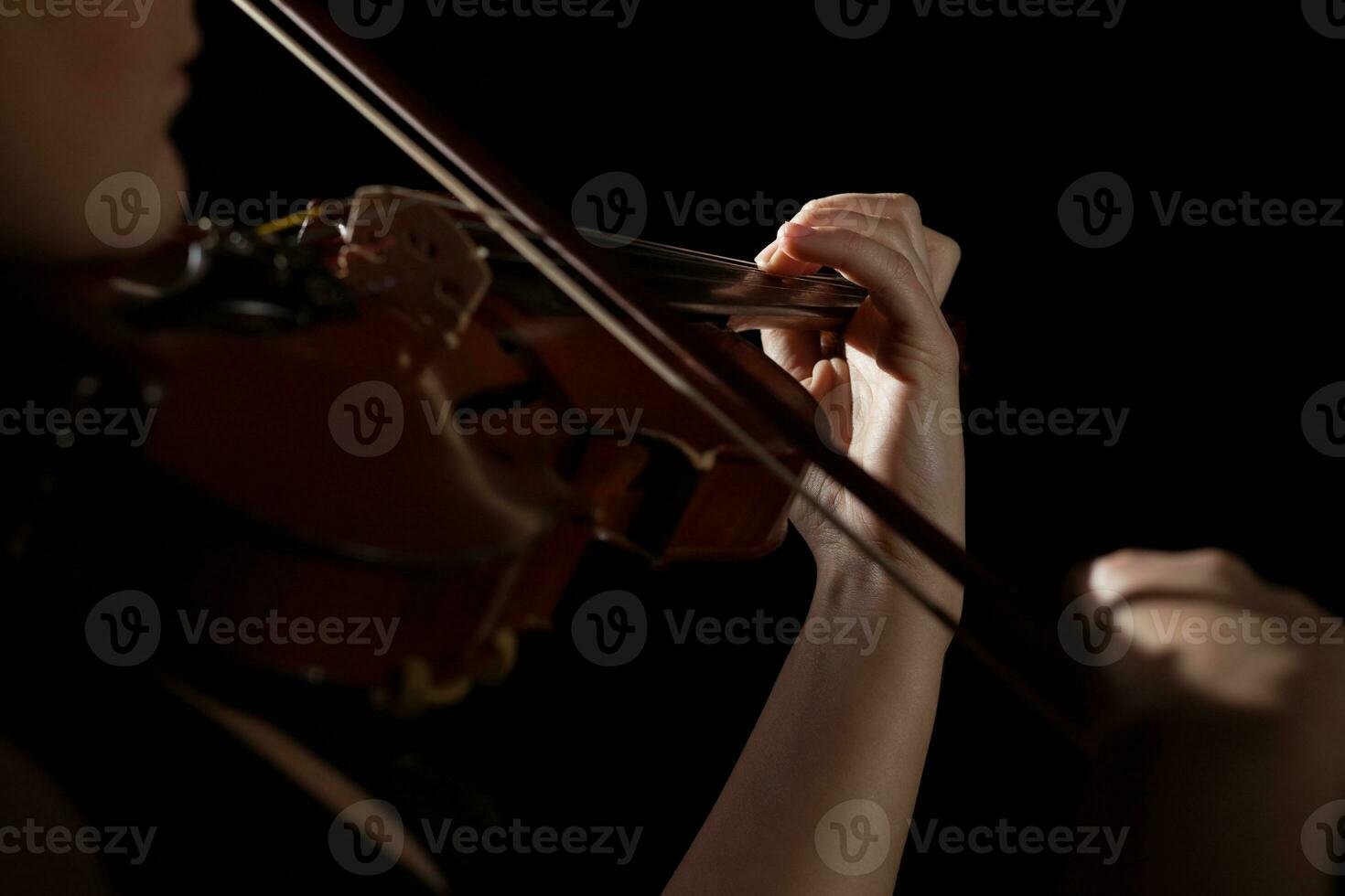 detail van een musical instrument foto