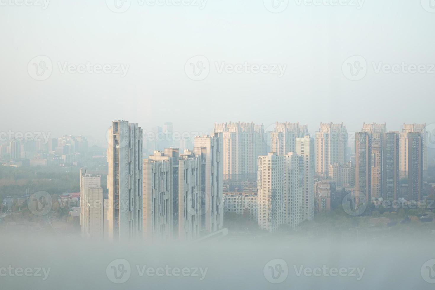gebouwen in beijing, china foto