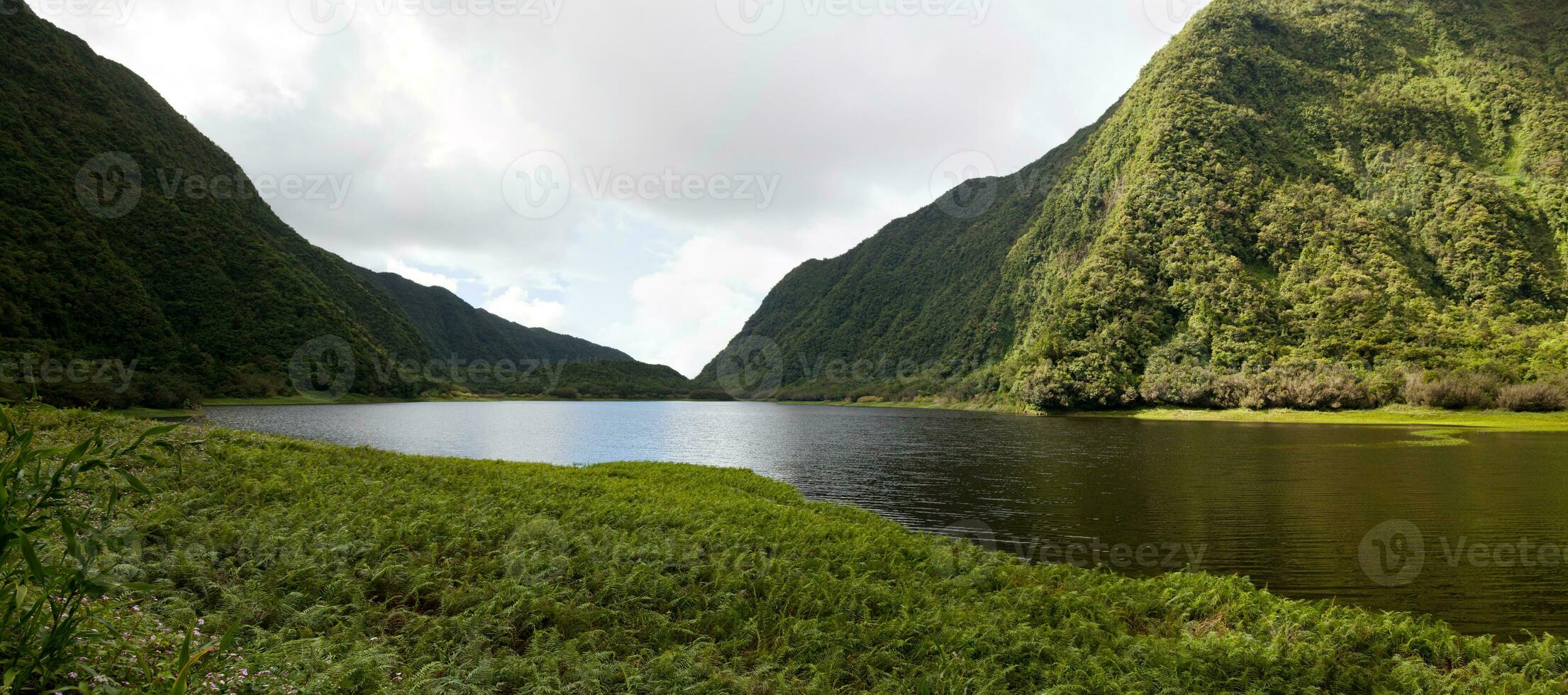 grand etang op het eiland Réunion foto