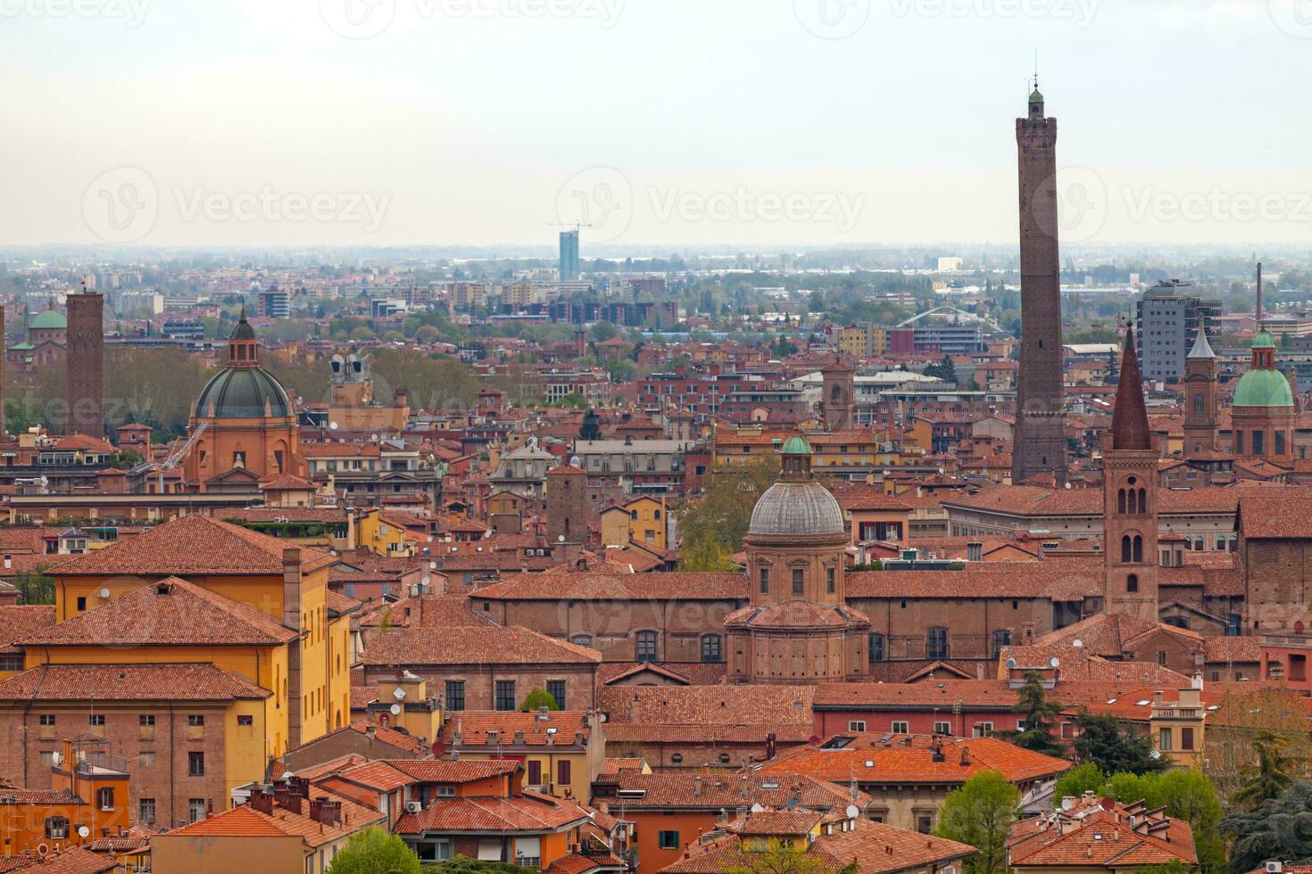 antenne visie van bologna in Italië foto