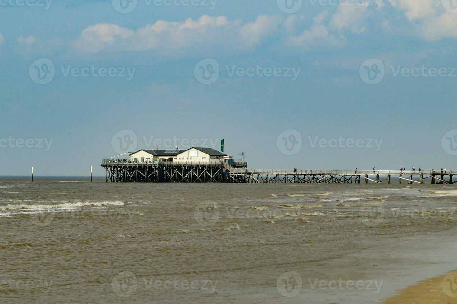 spo Sankt peter bestellen een Gezondheid toevlucht Aan de Duitse noorden zee kust foto