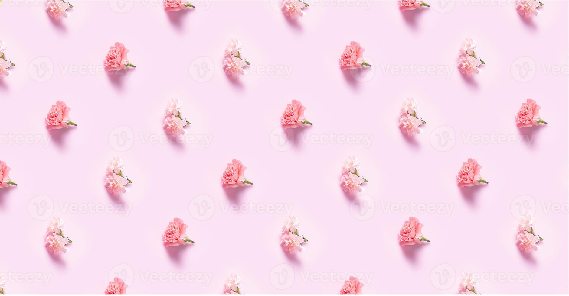 anjerbloemen met minimalistisch foto