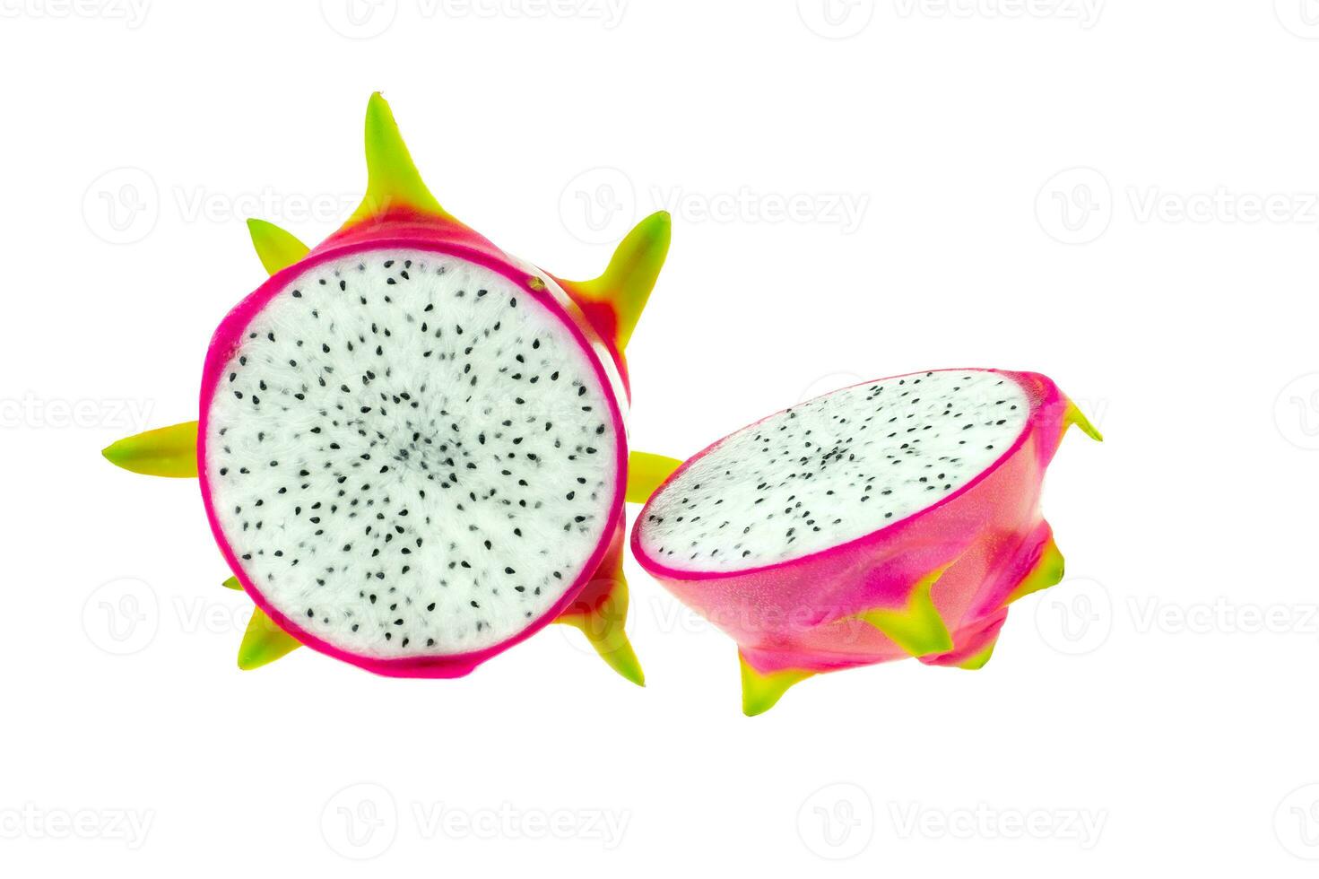 mooie roze drakenfruit of pitaya foto