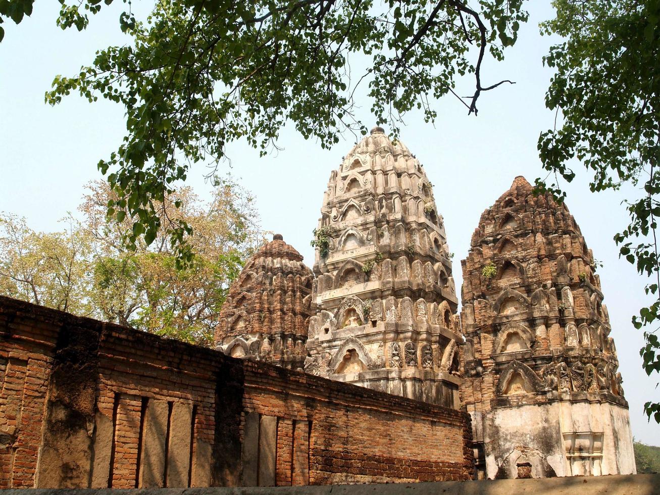 sukhothai historisch park thailand foto