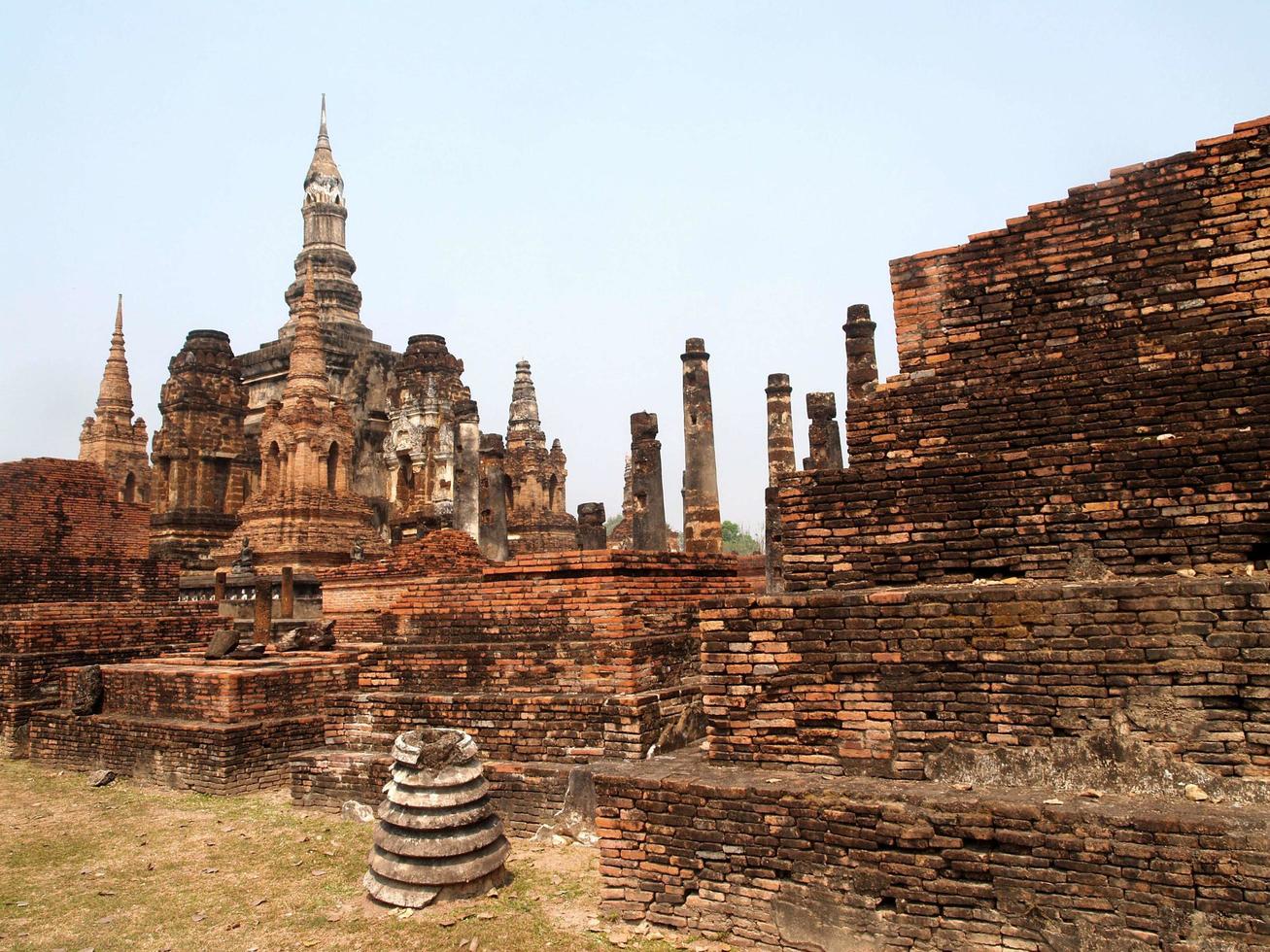 sukhothai historisch park thailand foto