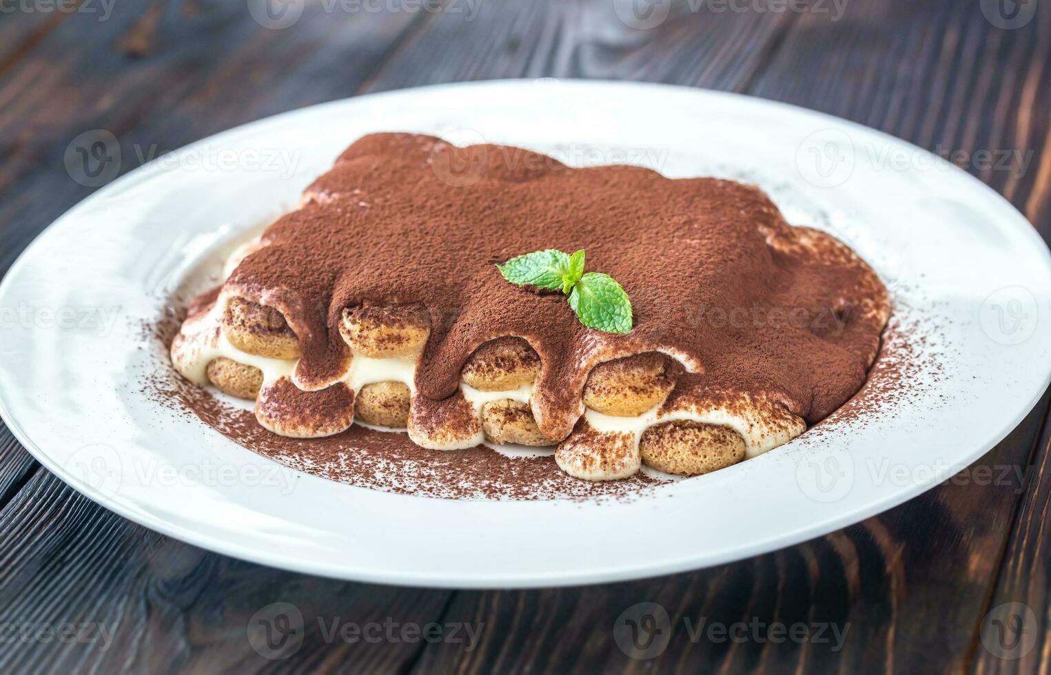 portie tiramisu foto