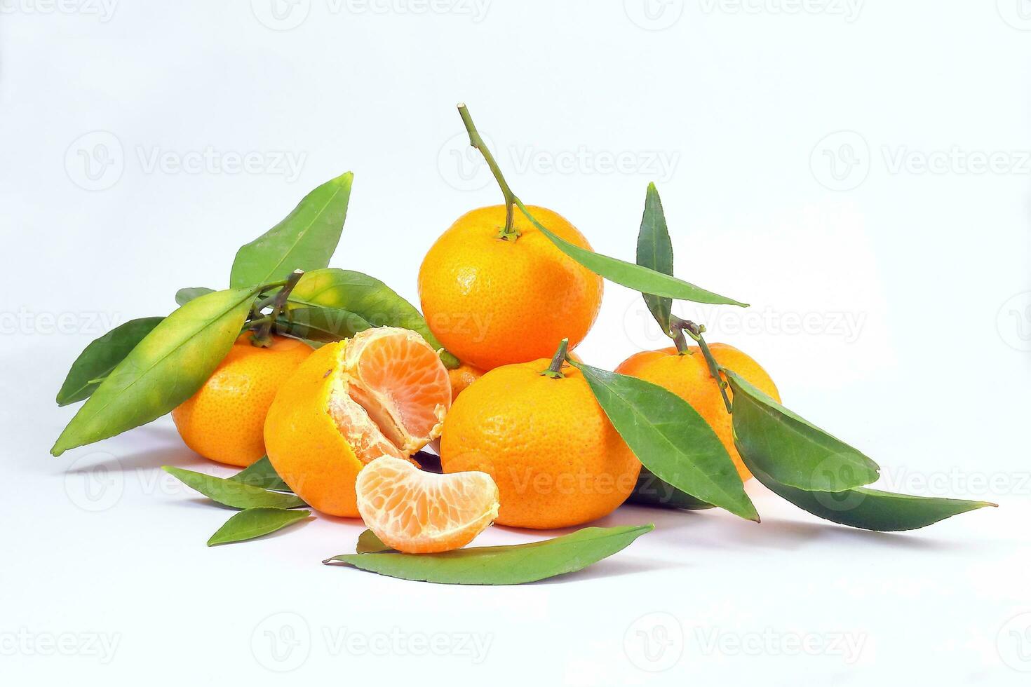 geel mandarijn mandarijn- oranje foto