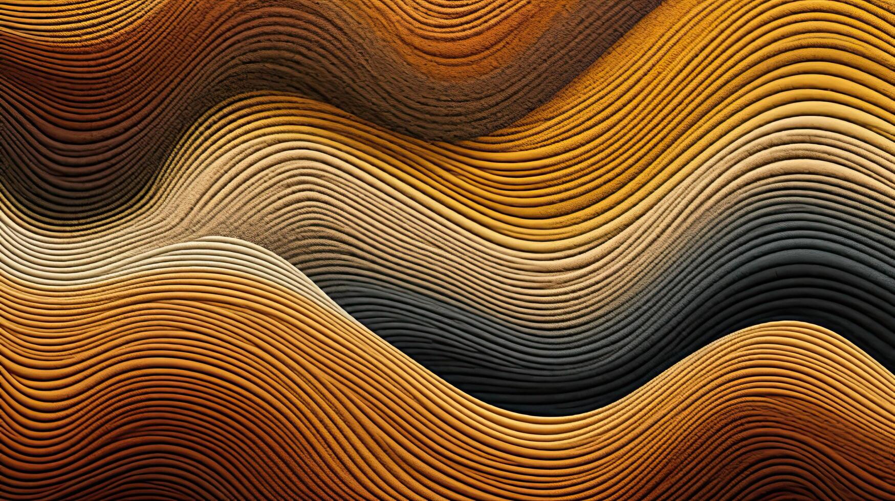 abstract gouden achtergrond. illustratie ai generatief foto