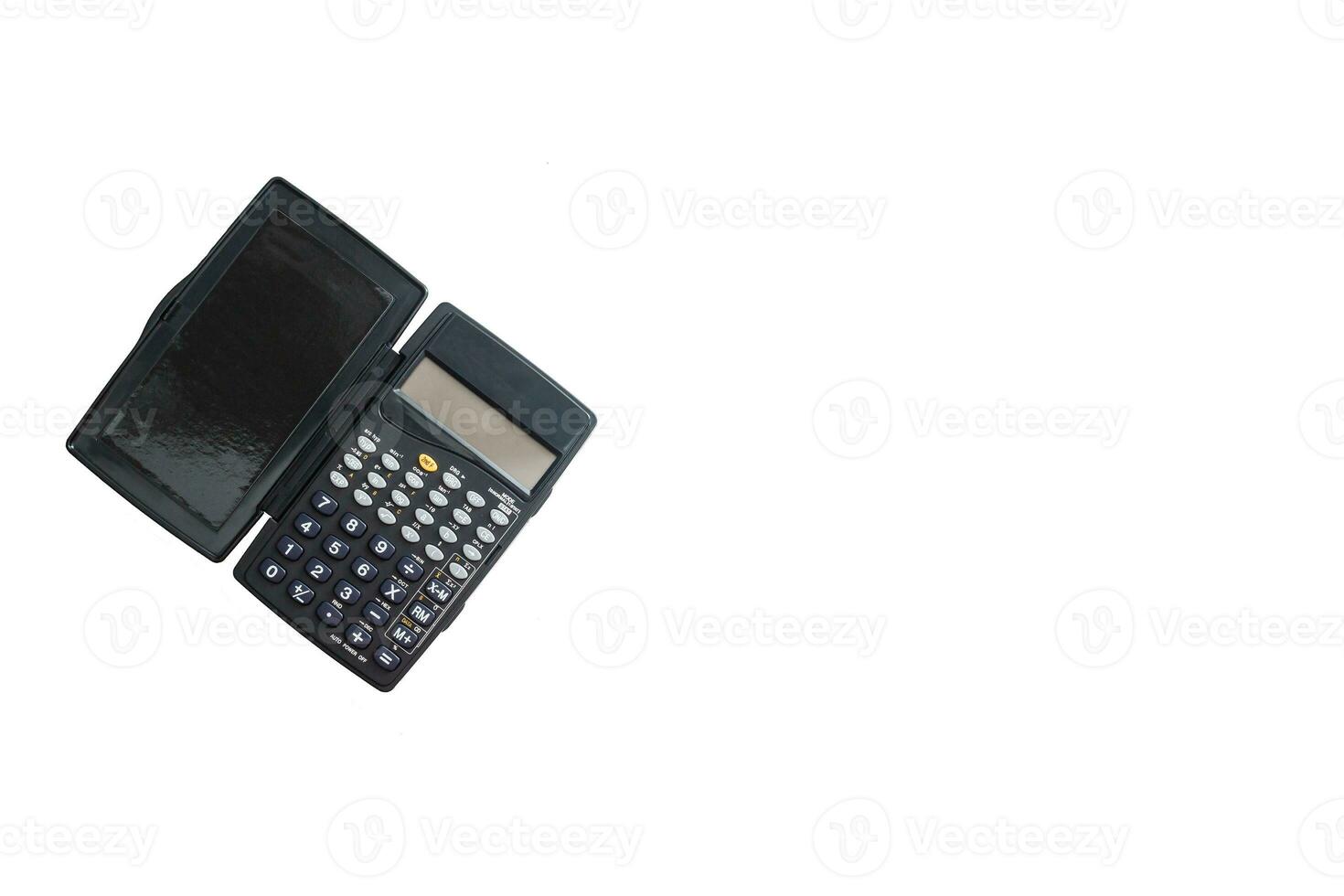 bedrijf concept met accounting rekenmachine foto
