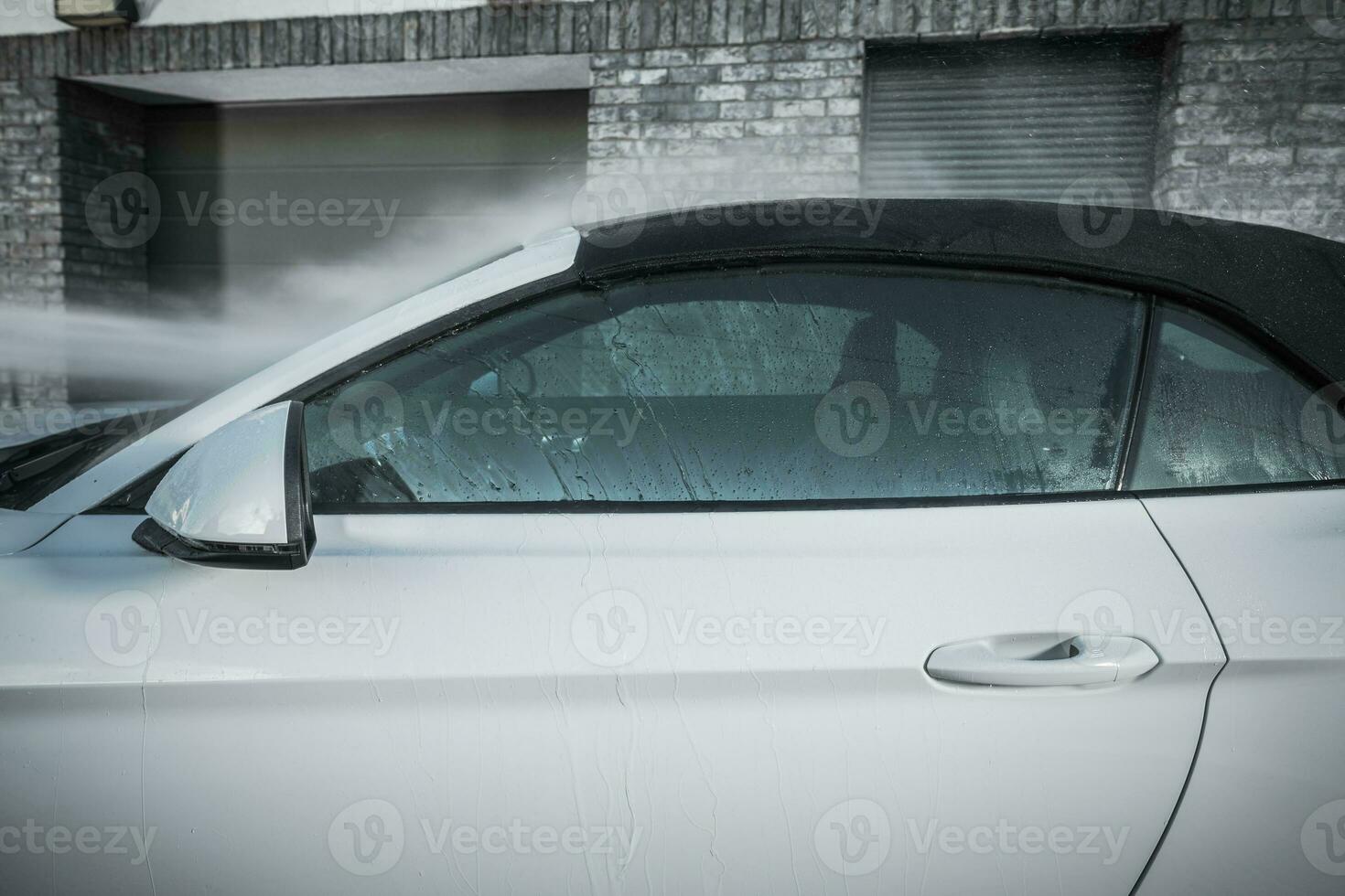 auto zacht dak het wassen foto