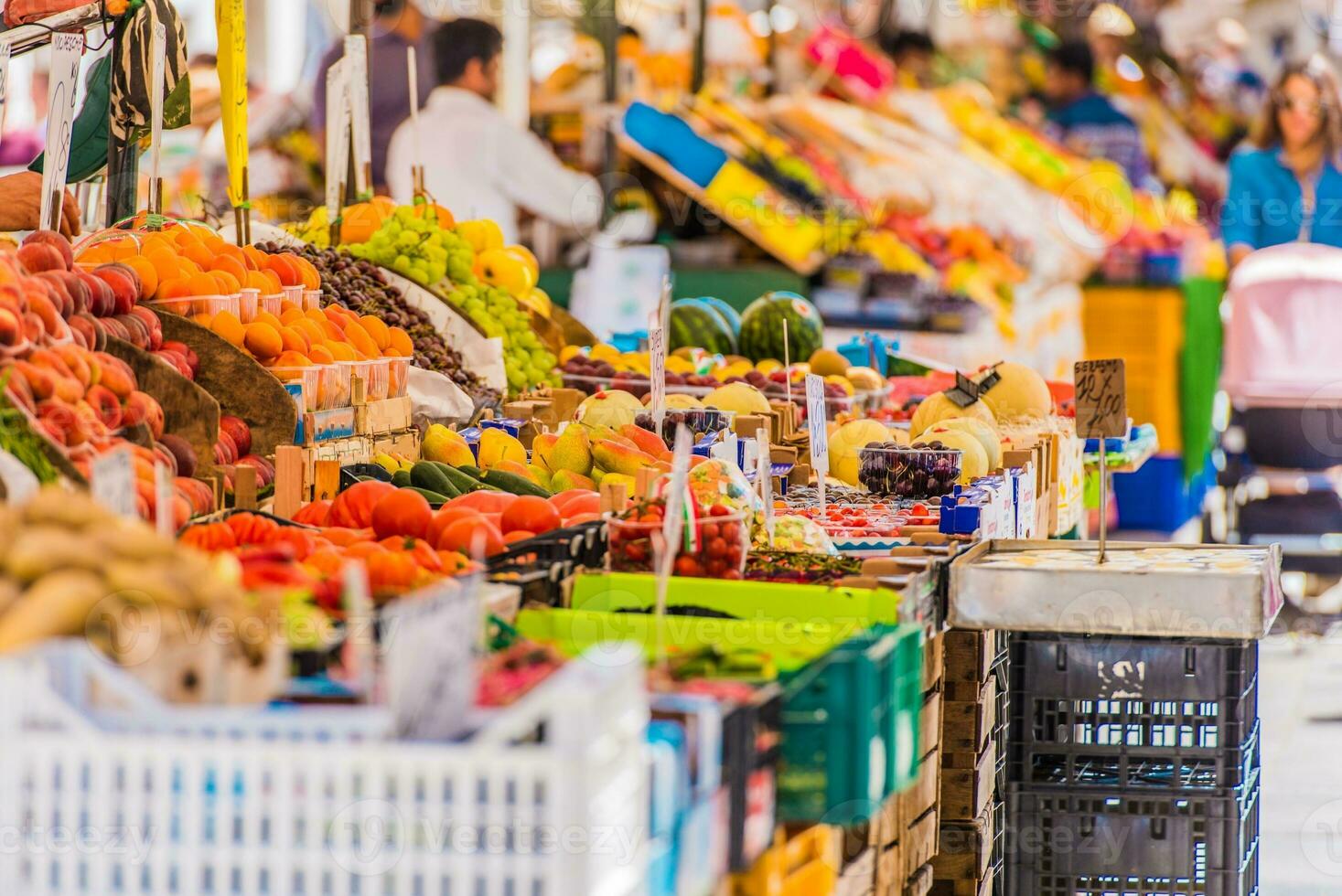 Italiaans vers produceren markt foto