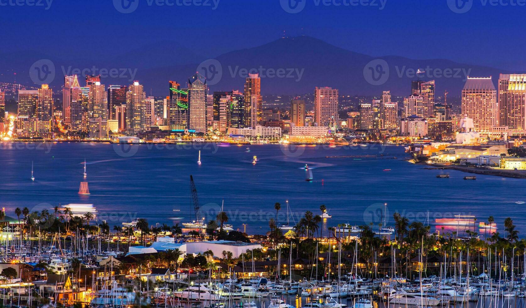 toneel- san Diego panorama foto