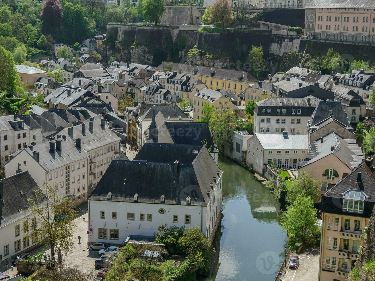 de stad van Luxemburg foto