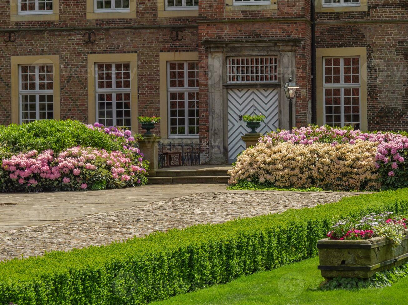 de kasteel van wellbergen in Westfalen foto