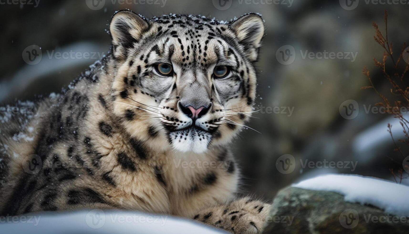 Bengalen tijger staren, majestueus schoonheid in natuur gegenereerd door ai foto