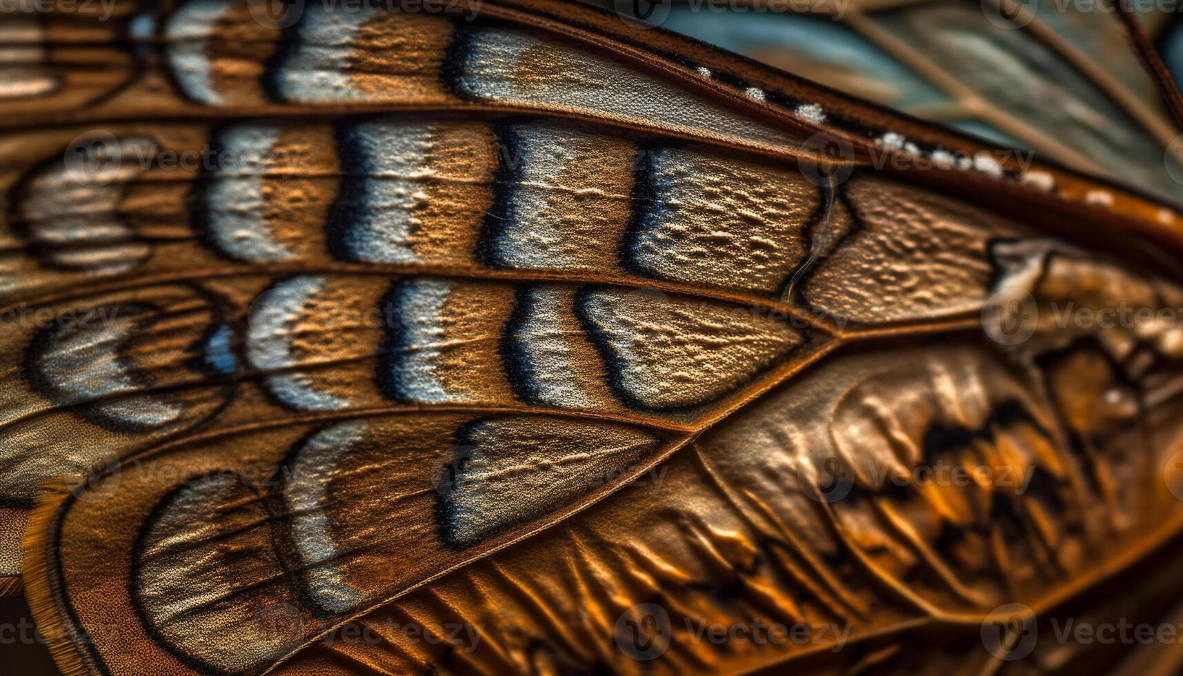 levendig vlinder vleugel wordt weergegeven abstract schoonheid in natuur gegenereerd door ai foto