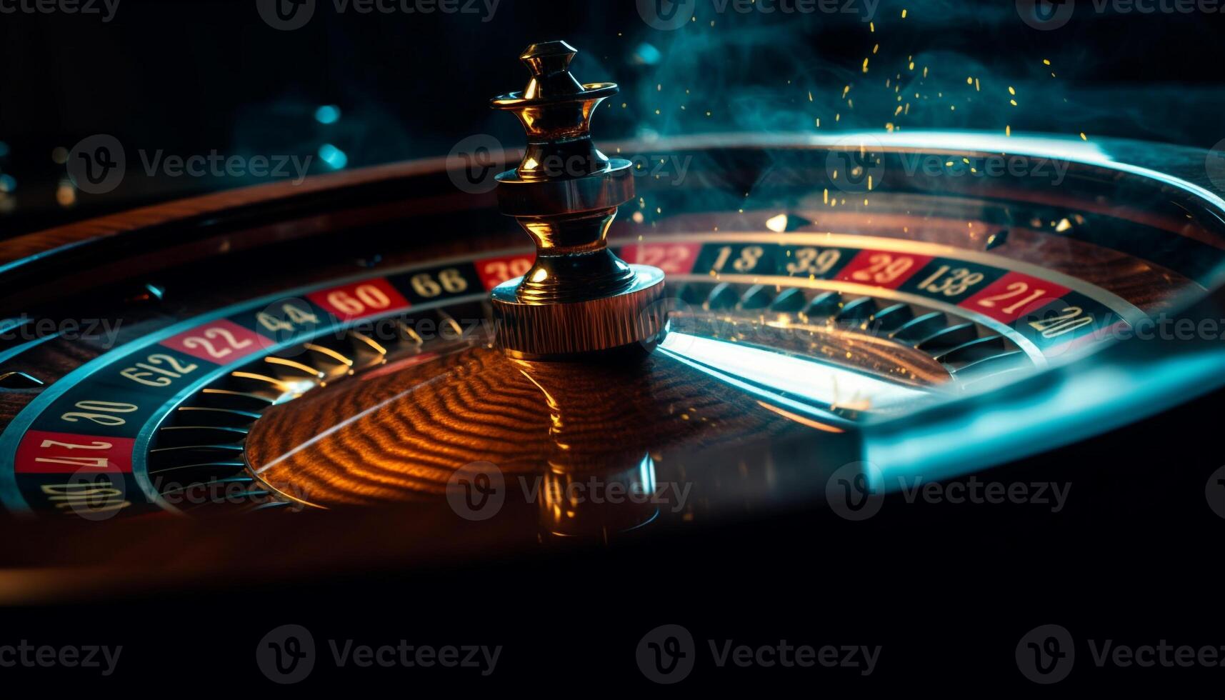 risico het allemaal voor rijkdom en pot in casino wedstrijd gegenereerd door ai foto