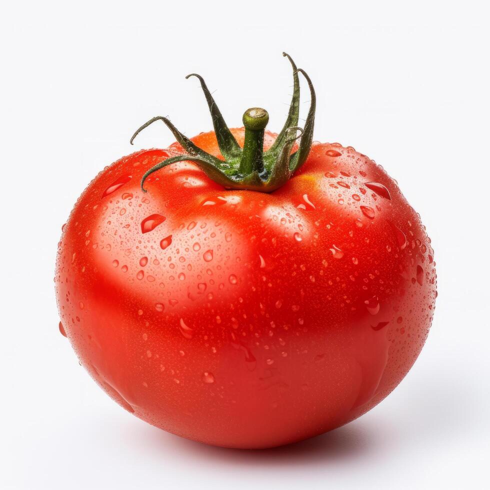 rood tomaat. illustratie ai generatief foto