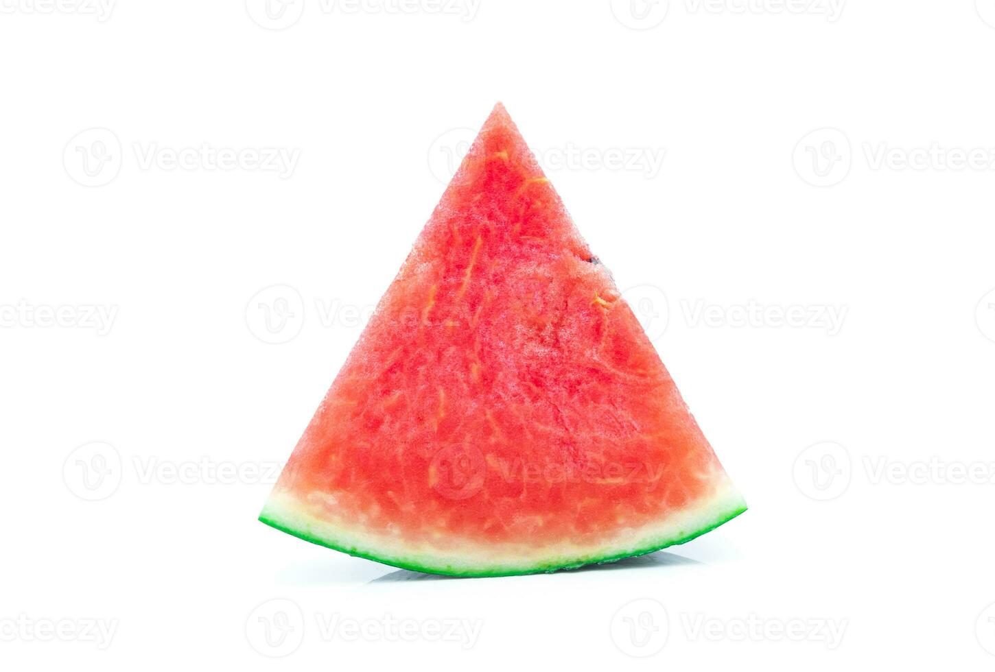 vers watermeloen Aan een wit achtergrond foto