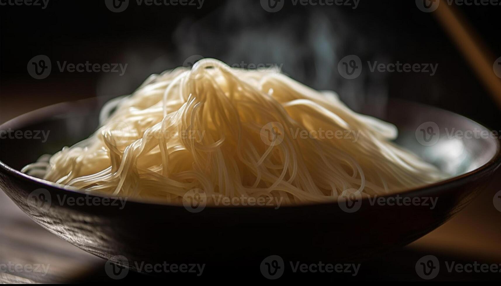 gezond aan het eten fijnproever pasta maaltijd met vers groenten en tarwe meel gegenereerd door ai foto
