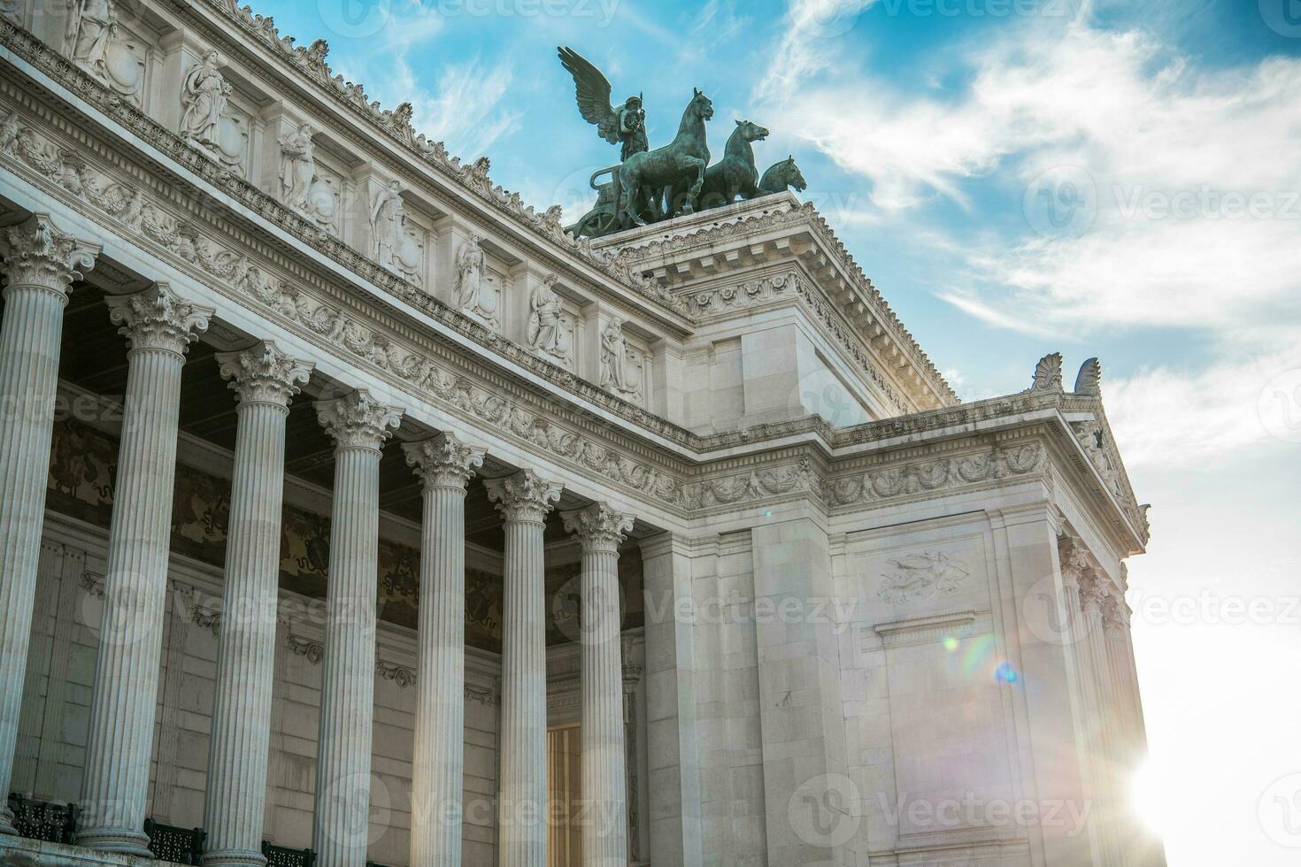 majestueus gebouw visie foto