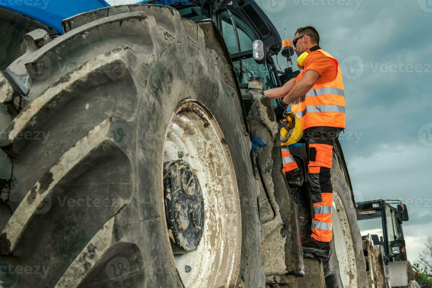 weg bouw aannemer foto