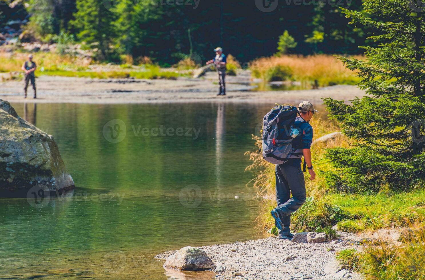 op reis avontuurlijk mannen foto