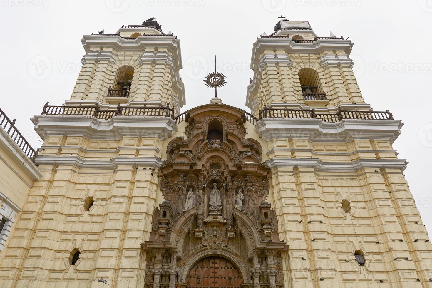 klooster van san francisco in lima peru foto