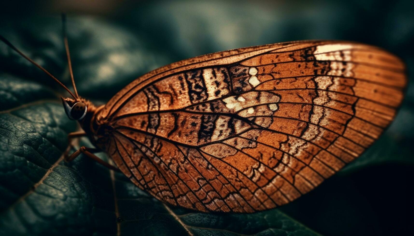 levendig vlinder vleugel vitrines natuurlijk schoonheid buitenshuis gegenereerd door ai foto