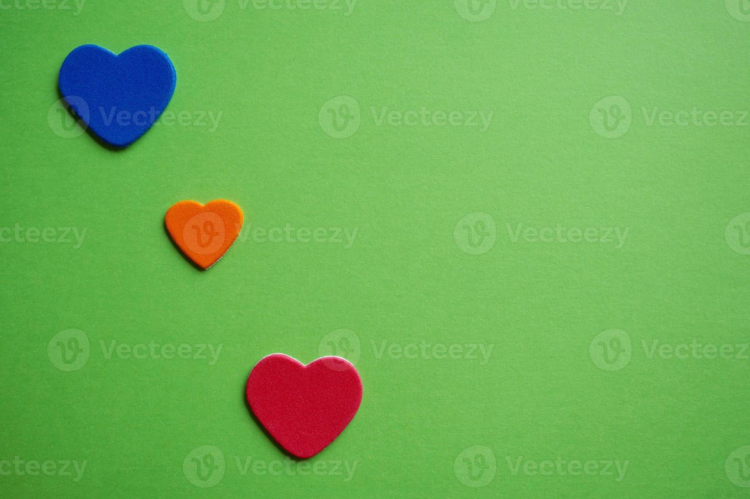 hartvorm decoratie voor Valentijnsdag foto