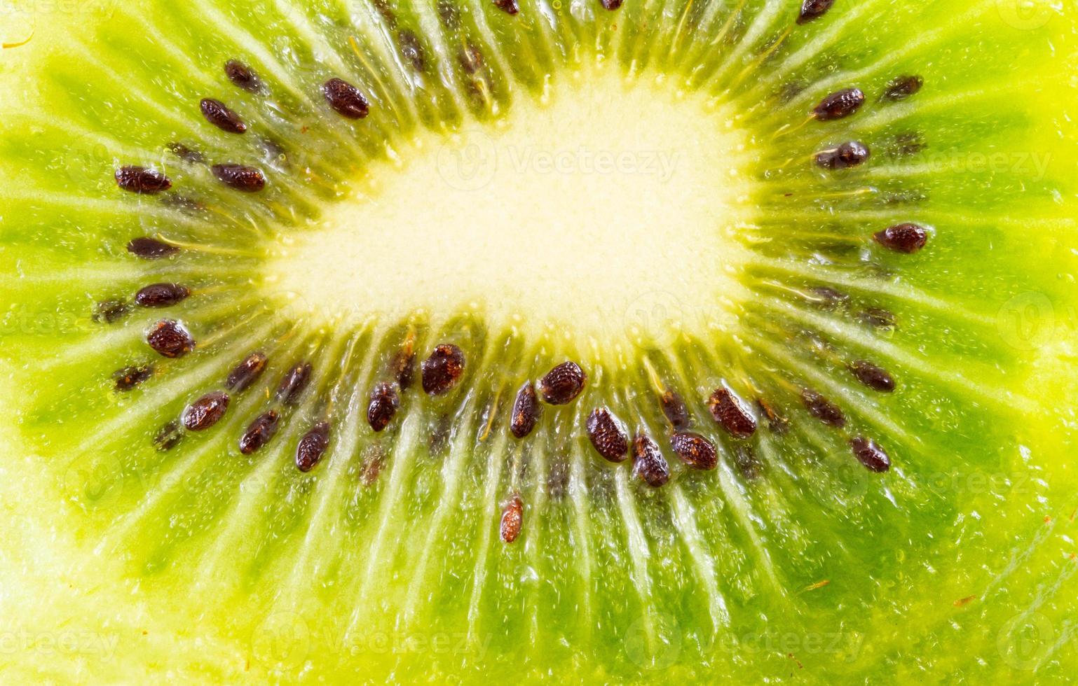 achtergrond van kiwi's gehalveerd foto