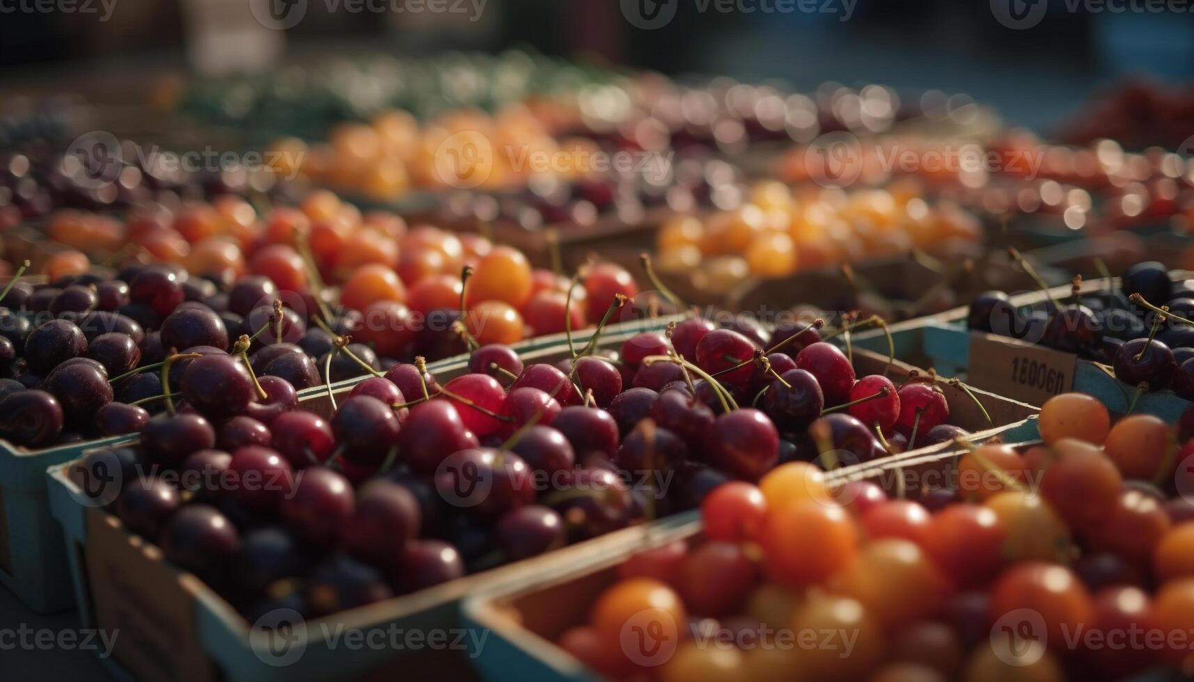 een mand van rijp, sappig, biologisch fruit voor gezond aan het eten gegenereerd door ai foto